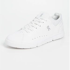 On Cloud Men’s The Roger Advantage Sneaker Sz 8 all white